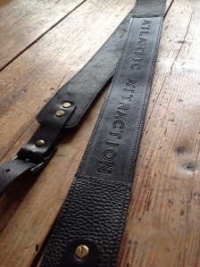 Leather Guitar straps for Atlantic Attration 10